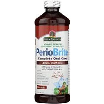 Nature’s Answer Mouthwash 16 Fluid Ounce Cinnamint Periowash