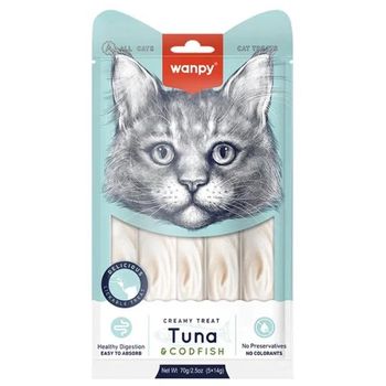 Wanpy Creamy Treat Tuna-Codfish 70g