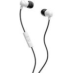 Skullcandy Jib In-ear Noise-isolating Earbuds With Microphone And Remote For Hands-free Calls Lightweight Stereo Sound And Enhanced Base Wired 3.5mm Jack Connectivity White black
