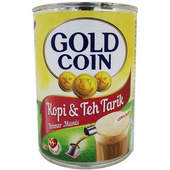 F&N Gold Coin Kopi And Teh Tarik Sweetened Creamer 500g
