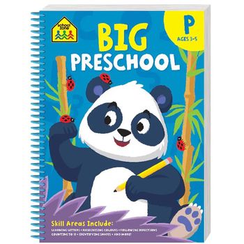 School Zone Giant Preschool Workbook