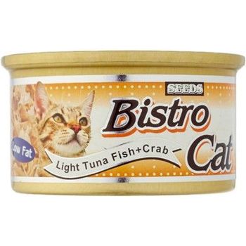 Bistro Cat Canned Food Light Tuna Fish And Crab 80g