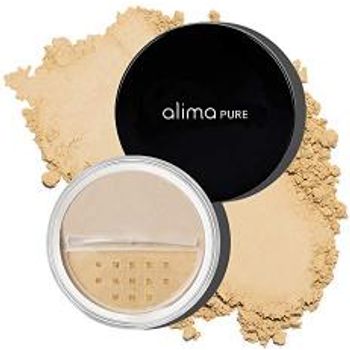 Alima Pure Satin Matte Foundation Foundation Powder Mineral Makeup Warm 4 6.5g