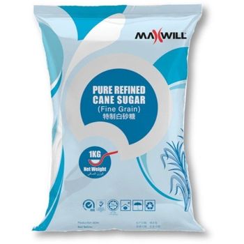 Maxwill Pure Refined Cane Sugar 1Kg