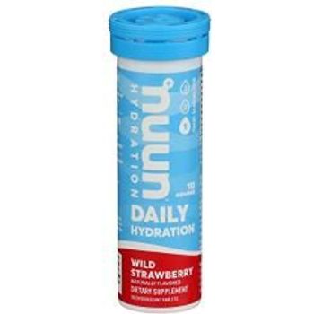 Nuun Hydration Daily Drink Vegan Tabs Wild Strawberry 10ct