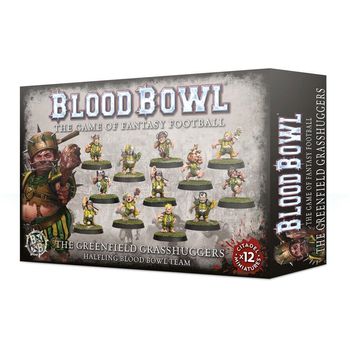 Games Workshop Blood Bowl: Halfling Team - The Greenfield Grasshuggers