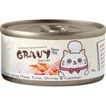 Jolly Cat Gravy Series Fresh White Meat Tuna, Shrimp & Calamari 80g