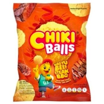 Chiki Ball Wagyu Beef Bbq 55g