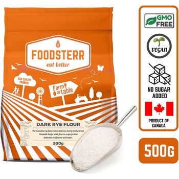Foodsterr Dark Rye Flour 500g