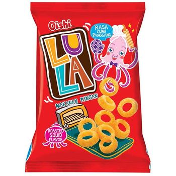 Oishi Lula Snack Grilled Squid Flavor 70g