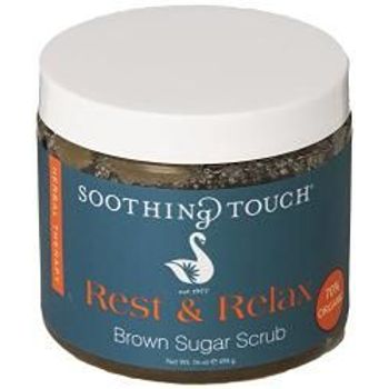 Soothing Touch Organic Brown Sugar Scrub Rest And Relax 470ml