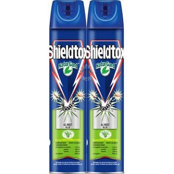 Shieldtox All Insect Killer NaturGard Natural Citronella 2 x 600ml