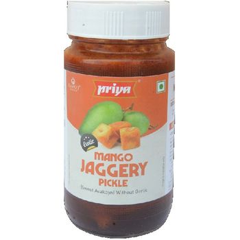 Priya Mango Pickle With Jaggery 300g