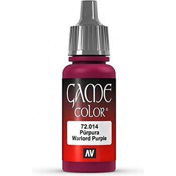 Vallejo Game Color Warlord Purple Paint 17ml