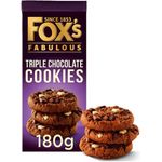 Fox's Fabulous Triple Chocolate Cookies 180g