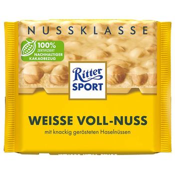 Ritter Sport Weisse Voll Nuss 100g