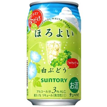 Suntory Horoyoi White Grape Flavour 350ml