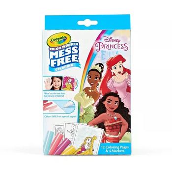 Crayola Color Wonder Princess Mini Box Set 12 Pages