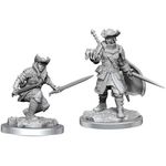 Magic The Gathering Unpainted Minis: W4 Thraben Inspector & Tireless Tracker