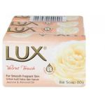 Lux Soap Velvet Touch 4pcs 80g