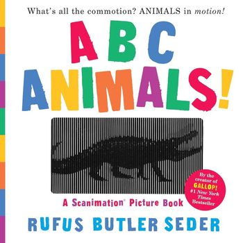 Workman Publishing ABC Animals A Scanimation Picture Book