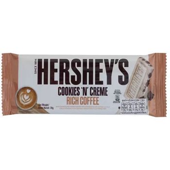 Hershey's Cookies And Creme Rich Coffee White Chocolate 38g