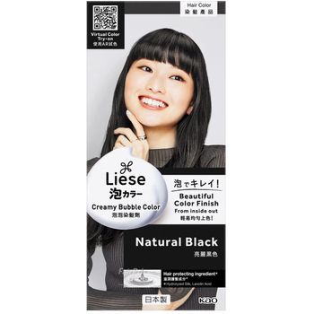 Liese Creamy Bubble Hair Colour Natural Black
