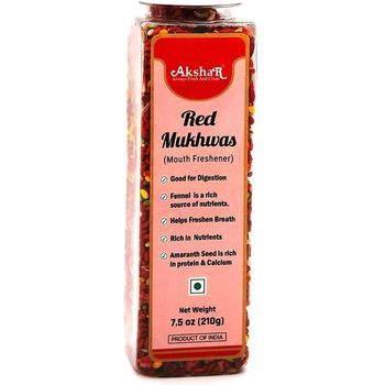 Akshar Red Mukhvas 210g