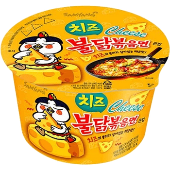 Samyang Hot Chicken Ramen Bowl Cheese Flavor 105g