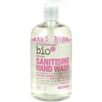 Bio D Sanitising Hand Wash Geranium 500ml