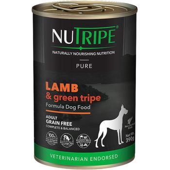 Nutripe Pure Lamb Green Tripe Dog