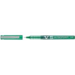 Pilot V5 Hi Tecpoint Extra Fine 0.5mm Needle Point Liquid Ink Pen Green