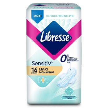 Libresse Sensitiv Wings 240mm Day 16pcs