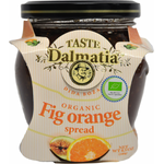 Taste Dalmatia Organic Fig Orange Spread 240g
