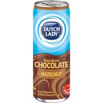 Dutch Lady Chocolate Hazelnut Milk Can 240ml