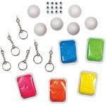 Galt Beady Keyrings With Modelling Material