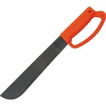 Ontario 8513 Camper Knife With D Orange Handle Retail Package 12"