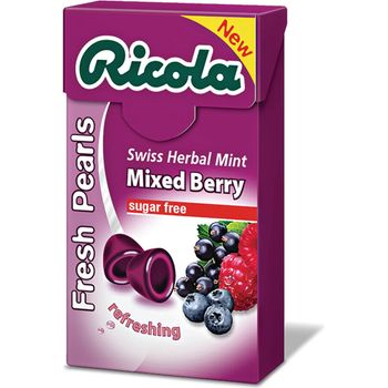 Ricola Fresh Pearls Sugar Candy Mixed Berry 25g
