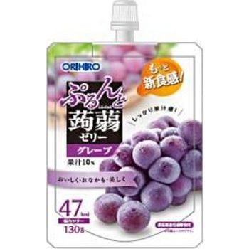 Orihiro Purunto Grape Konjac Jelly Pouch 130g