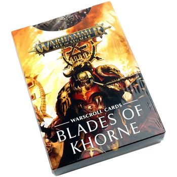 Games Workshop Age of Sigmar Warscroll Cards: Blades of Khorne 2nd