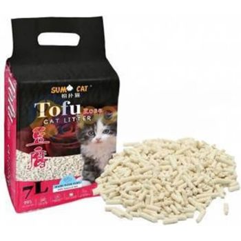 Sumo Cat Tofu Cat Litter Rose 7l