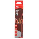 Deli Graphite 2B Pencil 12pcs