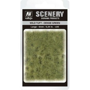 Vallejo Scenery Sc413 Wild Tuft Dense Green