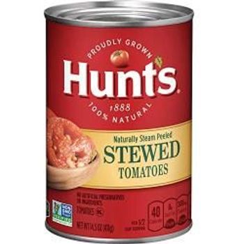 Hunts Stewed Tomatoes 410g