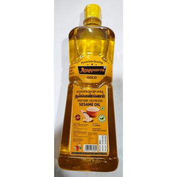 Annapoorna Cold Pressed Sesame Oil 1L