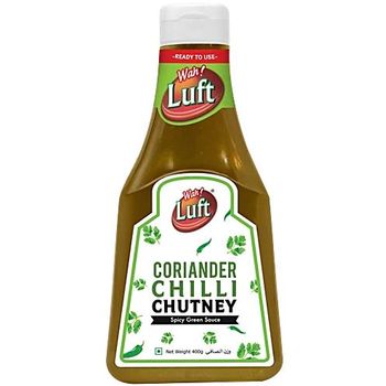 Wah Luft Instant And Delicious Coriander And Chilli Chutney 400g