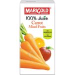 Marigold 100 Percent Juice Carrot Mixed Fruits 1L