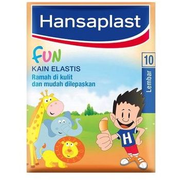 Hansaplast Kids Fun Elastic Fabric 10 Strips