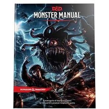 D&D Monster Manual Core Rulebook D&D Roleplaying Game