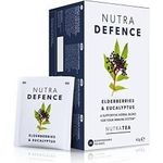 Nutradefence Cold And Flu Tea Immunity Tea Supports Boosts The Immune System Includes Elderberry Eucalyptus And Licorice Root 20 Enveloped Tea Bags By Nutra Tea Herbal Tea